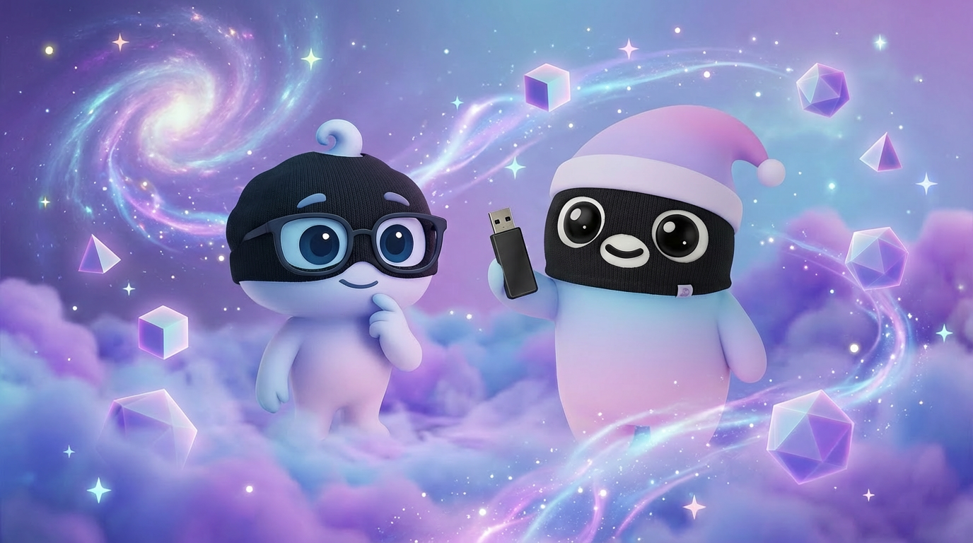 Thinky und Sleepy in der Astralwelt